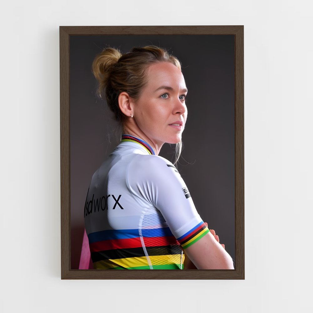 Poster Anna van breggen – affiche Cyclisme (vue 5)